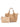 Borsa Dua media in paglia intrecciata beige BS12339 SABBIA GIANNI CHIARINI 