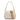 White hammered leather Helena Round bag BS11086 SABBIA GIANNI CHIARINI 