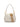 Borsa Helena Round in pelle martellata bianca BS11086 SABBIA GIANNI CHIARINI 
