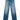 Francine wide-leg jeans in rigid denim with rips DP777DFE286D 800 DONDUP 