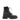 Anfibio in pelle nappa nero con zip.<BR/> RAMA22 NERO HALMANERA 
