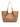 Borsa Dua grande in pelle martellata beige BS9720 CLAY GIANNI CHIARINI 