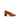 Mocassino con tacco in vernice arancione DANI03 ARANCIONE HALMANERA 