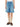 Bermuda in denim di cotone e lino stretch azzurro OZONO 006 MAX MARA WEEKEND 