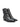 STIVALETTO TEXANO IN PELLE NERA STRETCH CON TACCO TEX26 NERO HALMANERA 