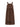 Abito smanicato in popeline di cotone marrone GOLA 036 MAX MARA WEEKEND 