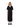 Abito in popeline nero con ricami TARTUFO 012 MAX MARA WEEKEND 