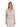 T-shirt scollo V in misto seta rosa DS069JF0349D 511 DONDUP 