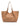 Borsa Dua grande in pelle martellata beige BS9720 CLAY GIANNI CHIARINI 