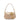 Helena Round baguette bag in platinum leather BS11088 MIRAGE GIANNI CHIARINI 