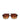 Sunglasses Cocas brown with brown lenses 16135QB COFFEE/BROWN GRADIENT CHPO 