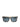 Bruce transparent gray glasses with smoked lenses 16132HA GRAY TRANSPARENT/BLACK CHPO 