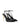 Slingback in nappa NERA con tacco scultura LOGO SA25B 188 ELISABETTA FRANCHI 