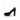 Suede pumps with leather insert HXW3130Z050H8DB999 BLACK HOGAN 