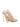 Decolletè in pelle beige con tacco in metallo 11cm LEY56 IVORY SERGIO LEVANTESI 