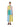 Abito in popeline con stampa bandana multicolor REGNO 001 MAX MARA WEEKEND 