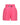 Fuchsia cotton shorts with Eyestar logo