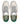 Sneakers Pgal uomo in pelle craclè bianca e dettaglio verde PGLUVC03 BIANCO PHILIPPE MODEL 