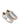 Women's white leather Prsx sneakers with pink glitter detail PRLDVG06 ROSA PHILIPPE MODEL 