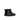 Stivaletti Chelsea Boot in pelle nero con motivo traforato