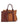Borsa Shopping Hogan Script Media IN PELLE CUOIO E MARRONE<BR/>