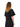 Top in popeline nero con ricami TARGA 002 MAX MARA WEEKEND 