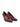 Bordeaux patent leather pumps with 70mm heel