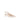 White Slingback shoes on thin heels, height 5 cm